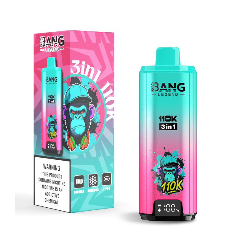 Bang Legend 110000 Puffs 3in1 Disposable Vape