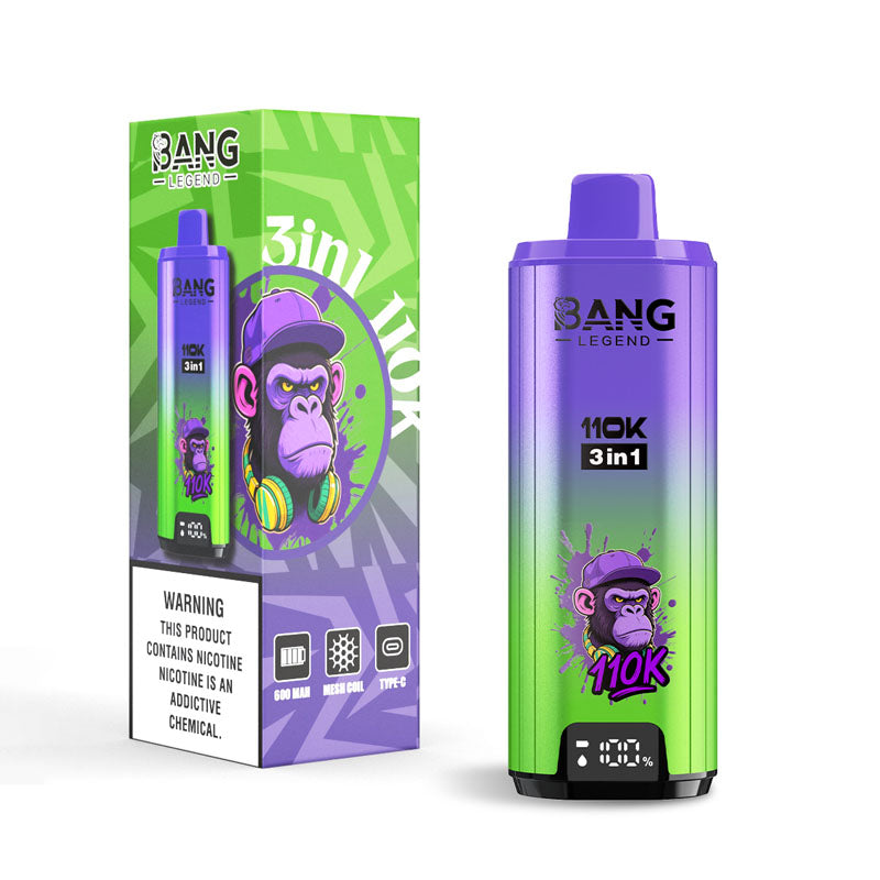 Bang Legend 110000 Puffs 3in1 Disposable Vape
