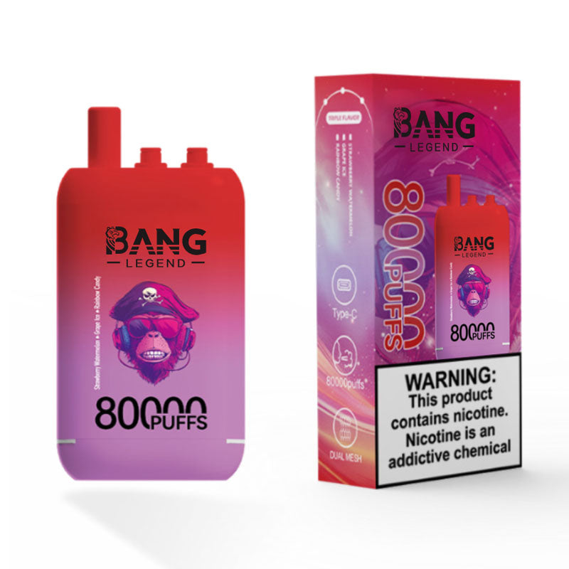 Bang Legend 80000 Puffs Triple Flavors Disposable Vape