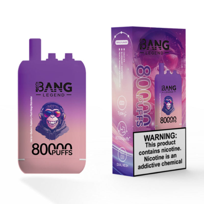 Bang Legend 80000 Puffs Triple Flavors Disposable Vape