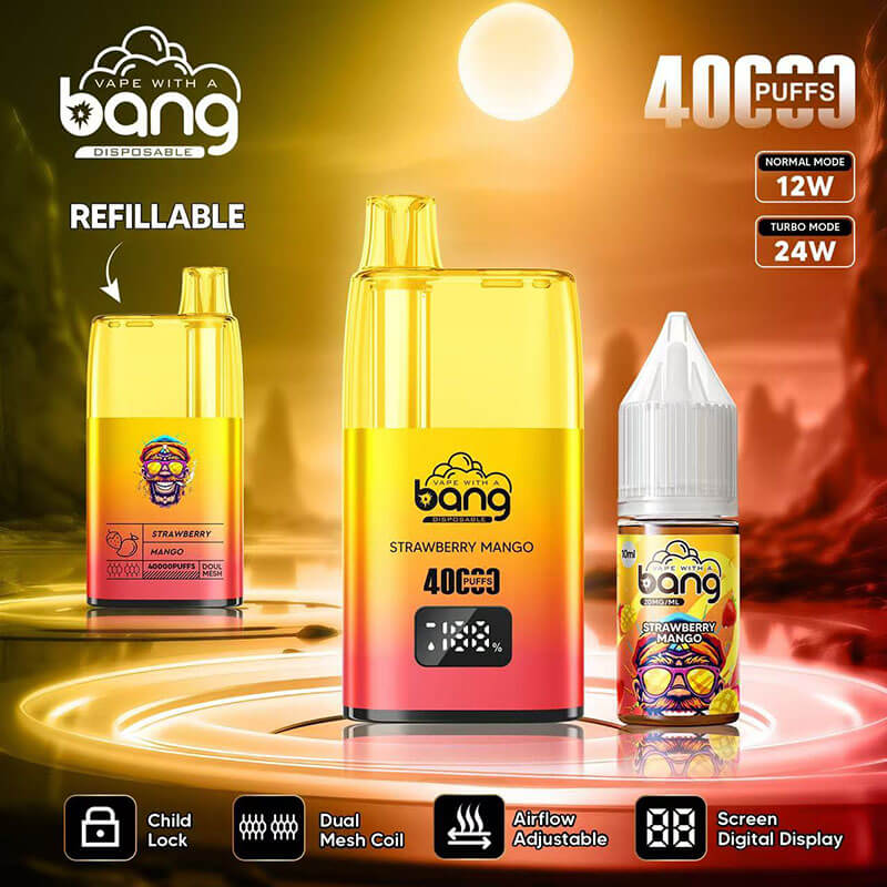 Bang 40000 Puffs Refillable Disposable Vape