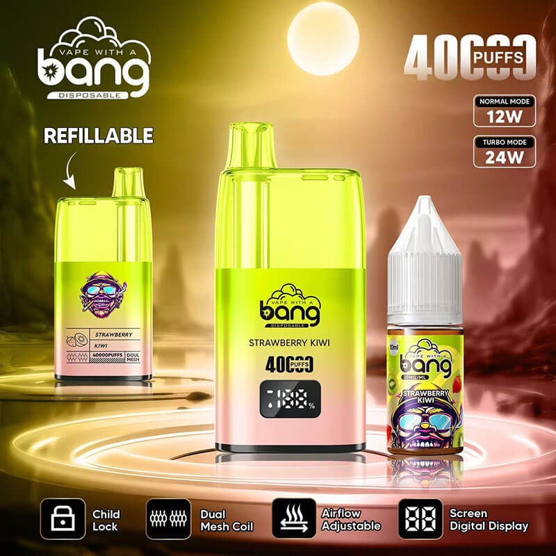 Bang 40000 Puffs Refillable Disposable Vape