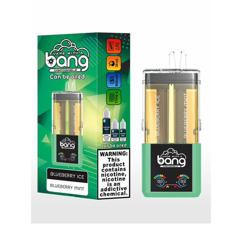 Bang 60000 Puffs 2in1 Refillable Disposable Vape