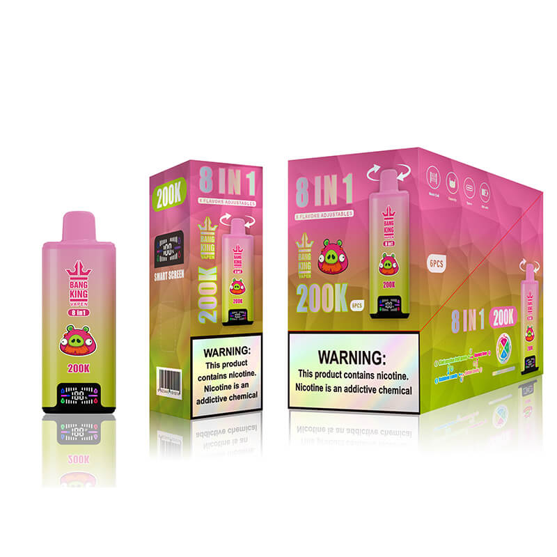 Bang King 200000 Puffs 8in1 Disposable Vape