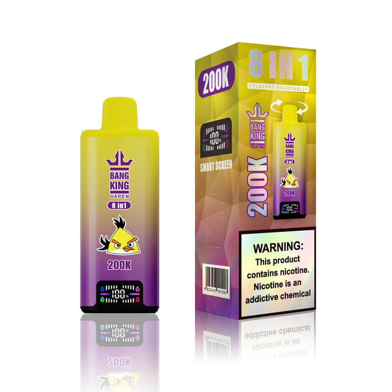 Bang King 200000 Puffs 8in1 Disposable Vape