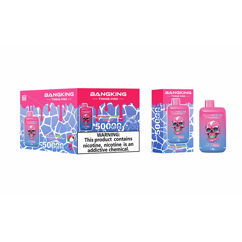 Bang King Twins Pro 50000 Puffs Dual Flavors Disposable Vape
