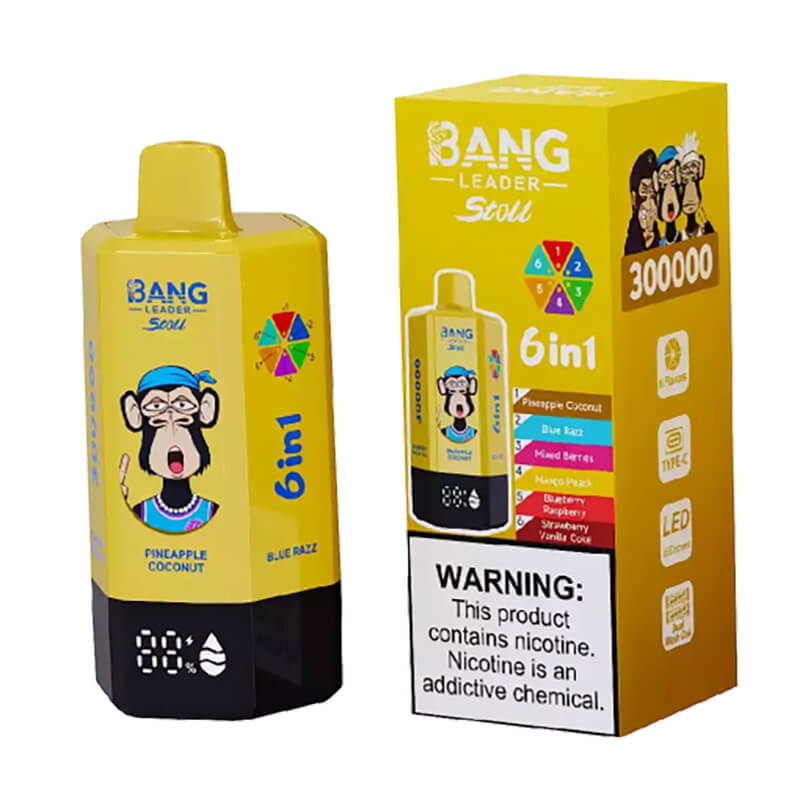 Bang Leader Stoll 300000 Puffs 6in1 Disposable Vape 300K E-cigarettes | Vape Pen Bang Leader Stoll 300000 Puffs 6in1 Disposable Vape 300K E-cigarettes | Vape Pen