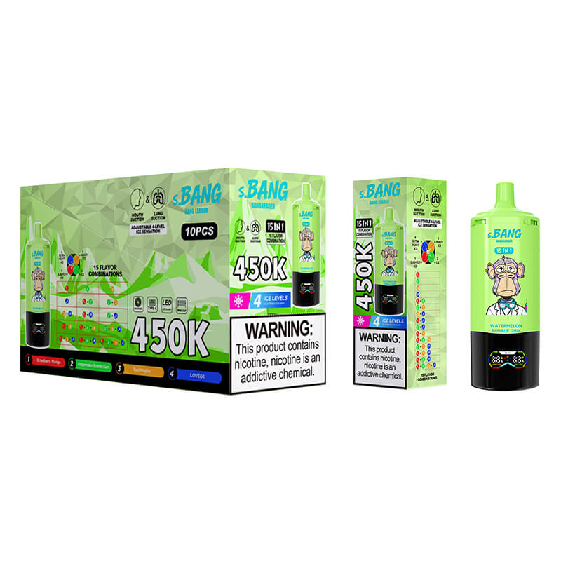 $15 disposable vape Bang Leader 450000 Puffs 15IN1 Disposable Vape 450K E-cigarettes - Vapeglobals