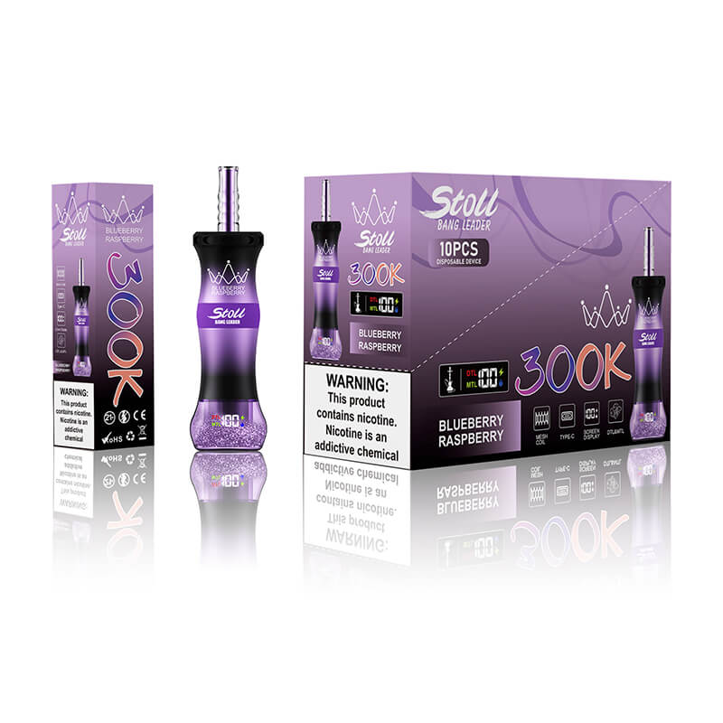 Bang Leader Stoll Shisha Hookah 300000 Puffs Disposable Vape