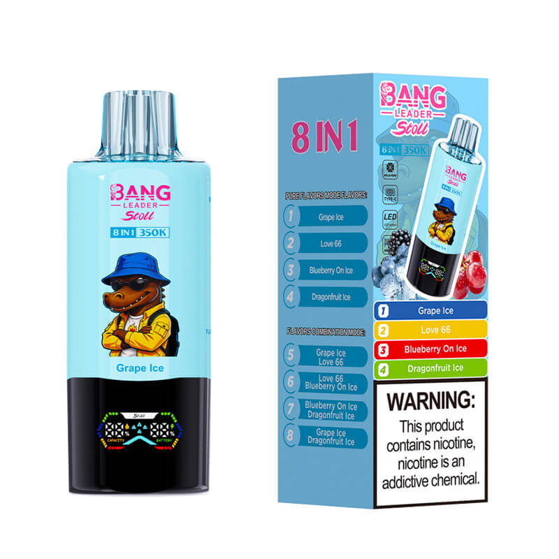 Bang Leader Stoll 350000 Puffs 8in1 Disposable Vape 350K E-cigarettes | Vape Pen Bang Leader Stoll 350000 Puffs 8in1 Disposable Vape 350K E-cigarettes | Vape Pen