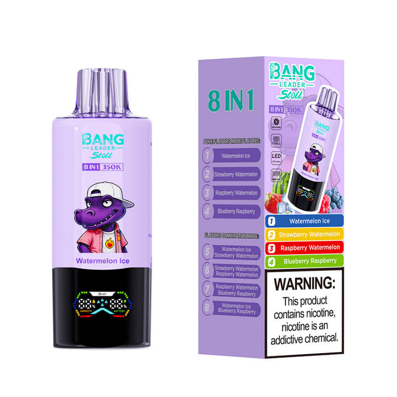 Bang Leader Stoll 350000 Puffs 8in1 Disposable Vape 350K E-cigarettes | Vape Pen Bang Leader Stoll 350000 Puffs 8in1 Disposable Vape 350K E-cigarettes | Vape Pen