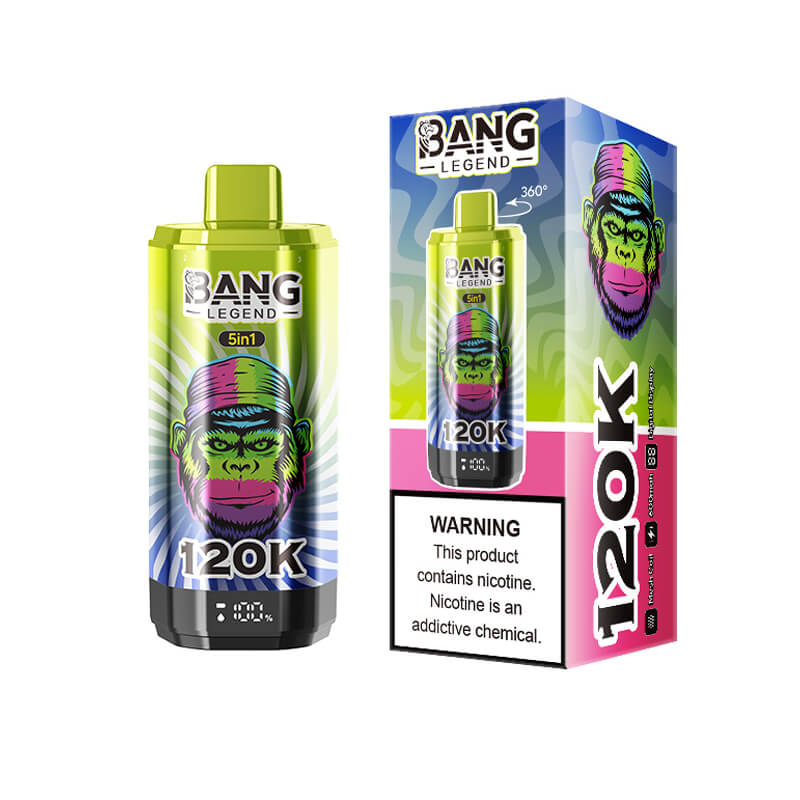 Bang Legend 120000 Puffs 5in1 Flavors Disposable Vape