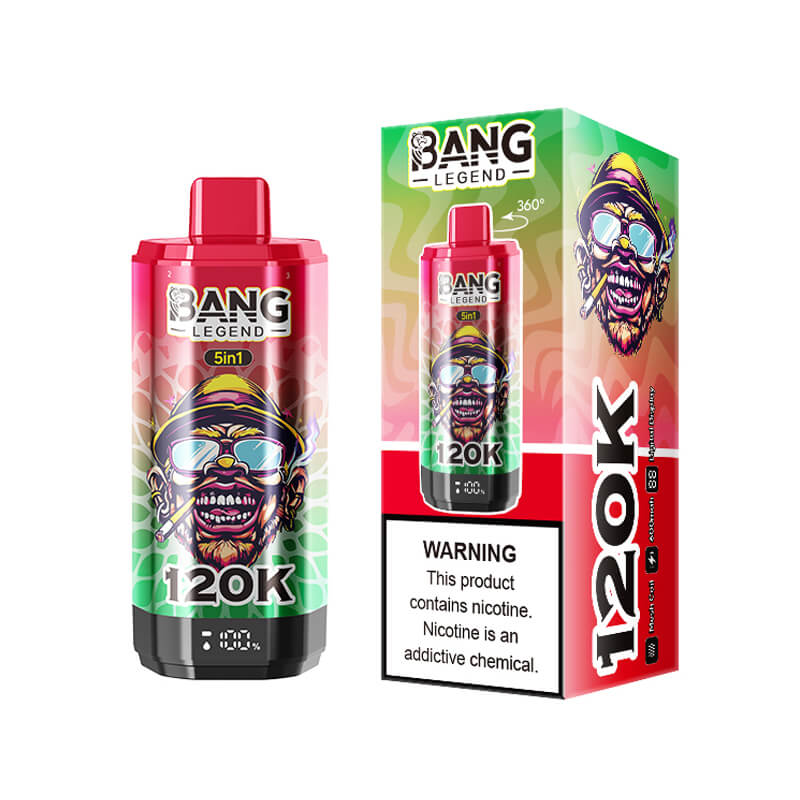Bang Legend 120000 Puffs 5in1 Flavors Disposable Vape