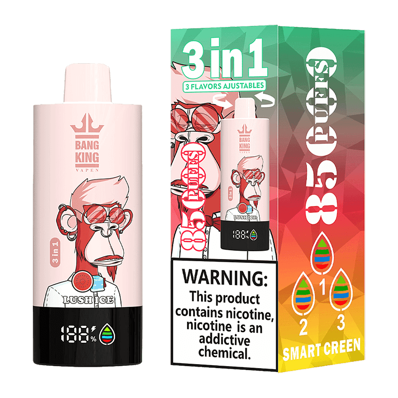 Bang King Triple 85000 Puffs Disposable Vape 85K E-cigarettes Vapors | Vape Pen Bang King Triple 85000 Puffs Disposable Vape 85K E-cigarettes Vapors | Vape Pen