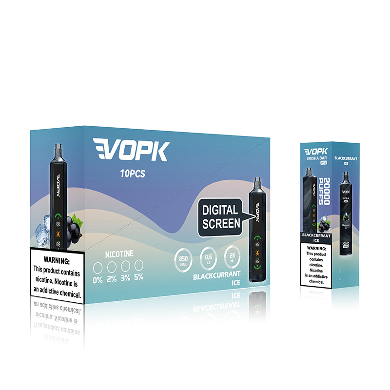 VOPK SHISHA Bar 20000 Puffs Disposable Vape