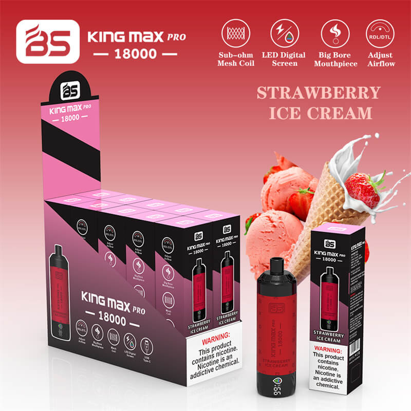 Breze Stiik BS Kingmax Pro 18000 Puffs Disposable Vape