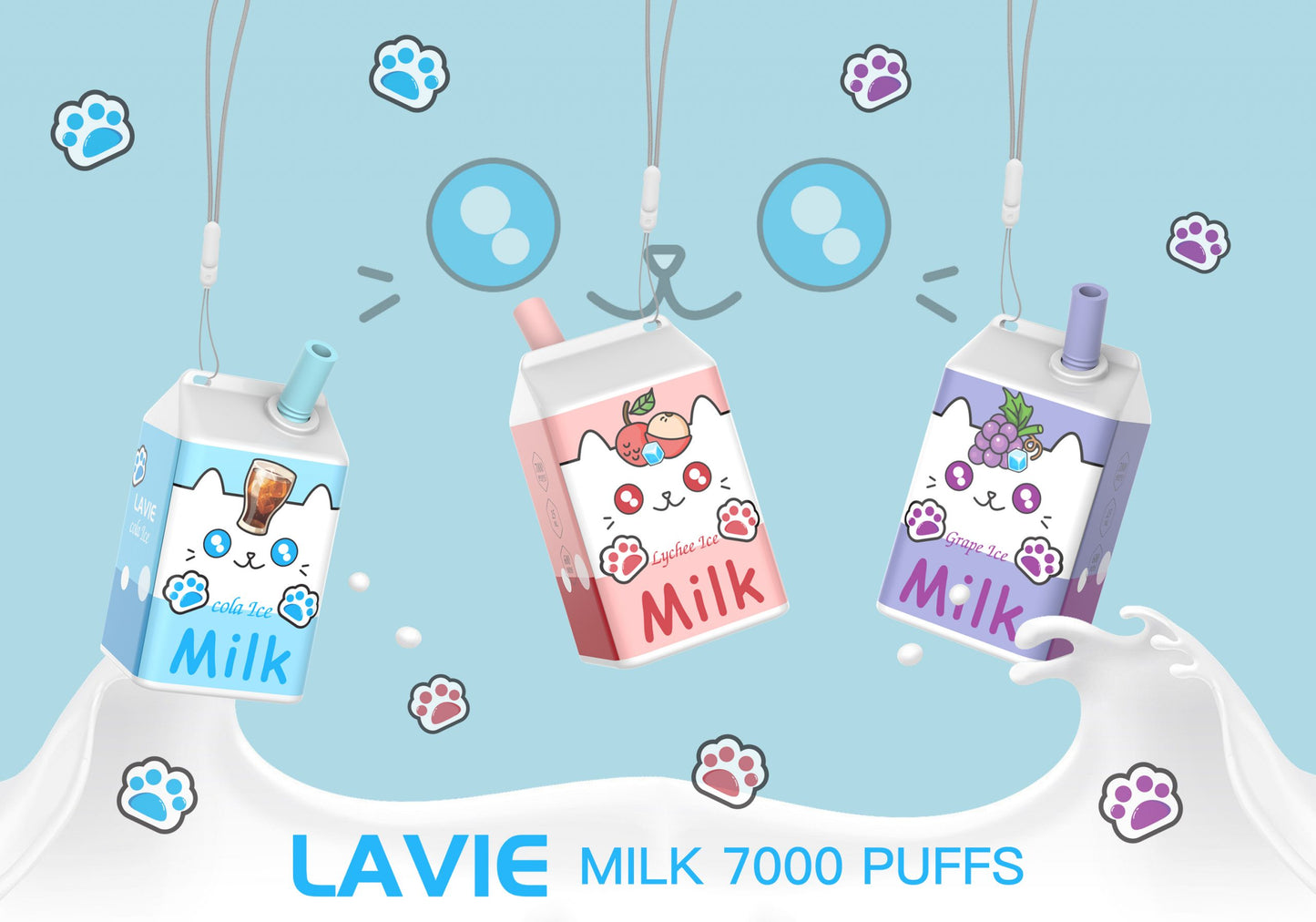 Lavie Milk 7000 Puffs Disposable Vape
