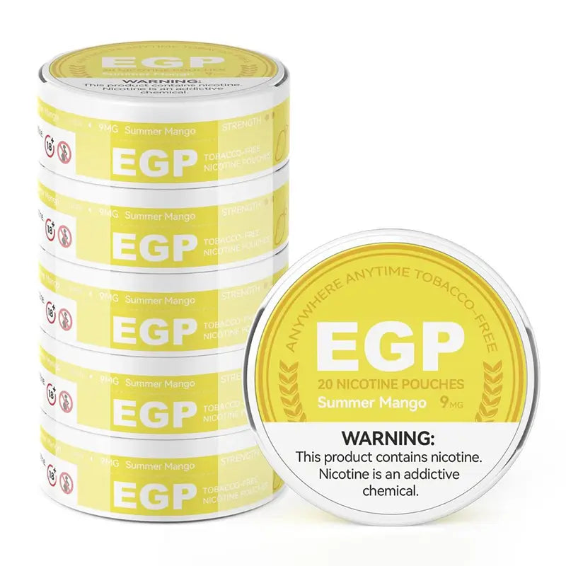 EGP Nicotine Pouches 4mg/6mg/9mg/14mg/20mg