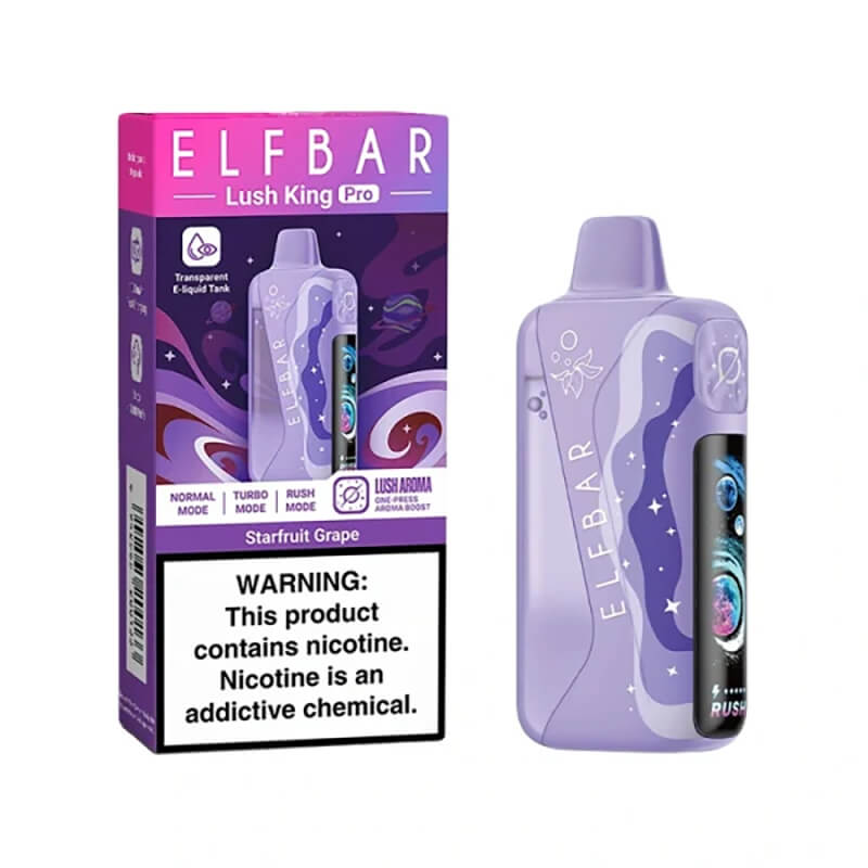 ELFBAR Lush King Pro 40000 Puffs Disposable Vape 40K E-cigarettes | Vape Pen ELFBAR Lush King Pro 40000 Puffs Disposable Vape 40K E-cigarettes | Vape Pen