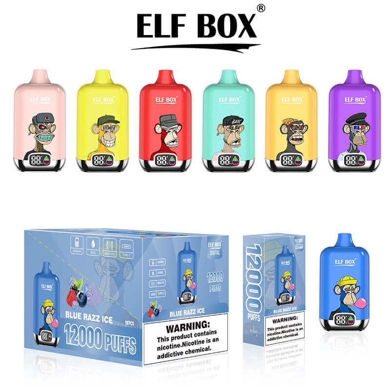 ELF BOX Digital 12000 Disposable Vape