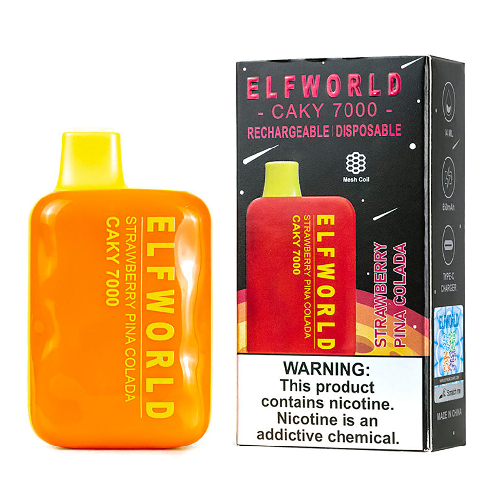 ELFWORLD Caky 7000 Puffs Disposable Vape