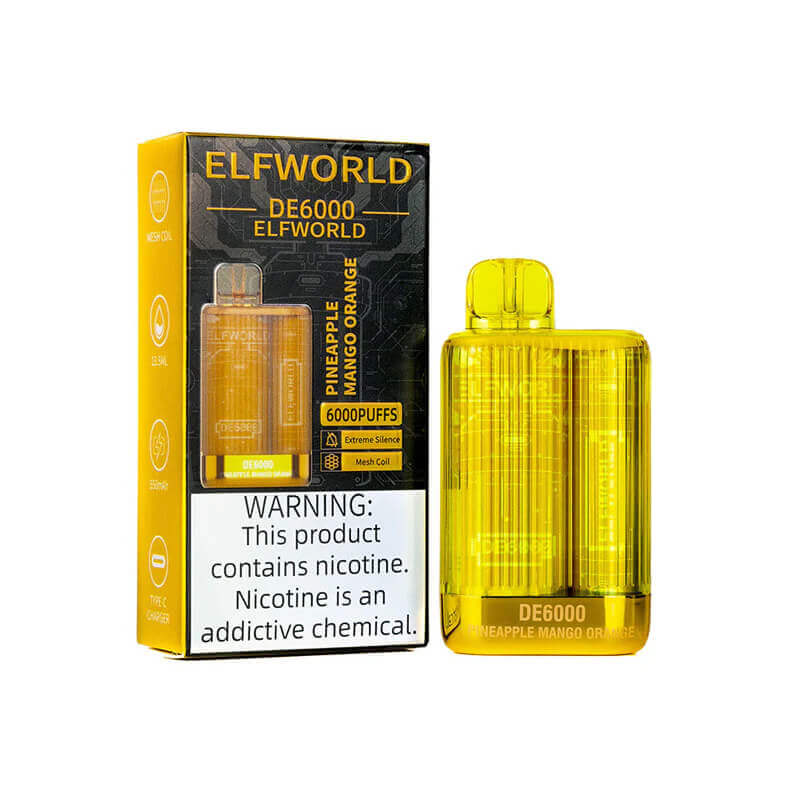 ELFWORLD DE 6000 Puffs Disposable Vape