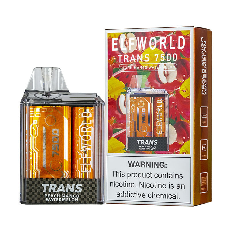 ELFWORLD Trans 7500 Puffs Disposable Vape