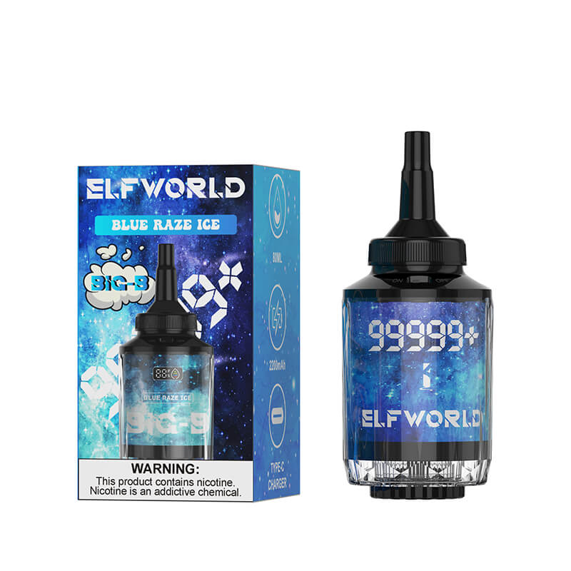 ELFWORLD 99999 + Puffs Disposable Vape