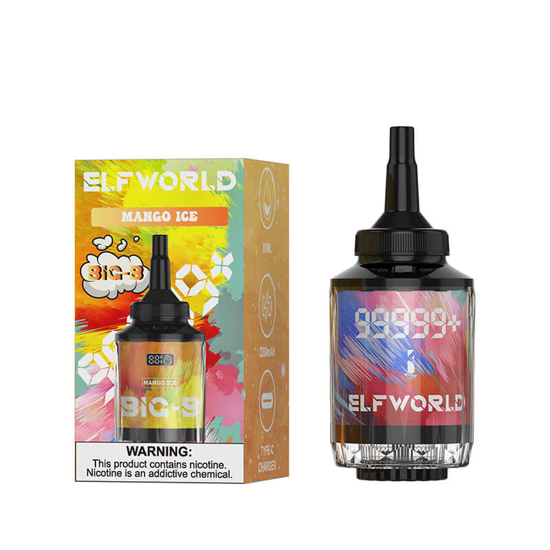 ELFWORLD 99999 + Puffs Disposable Vape