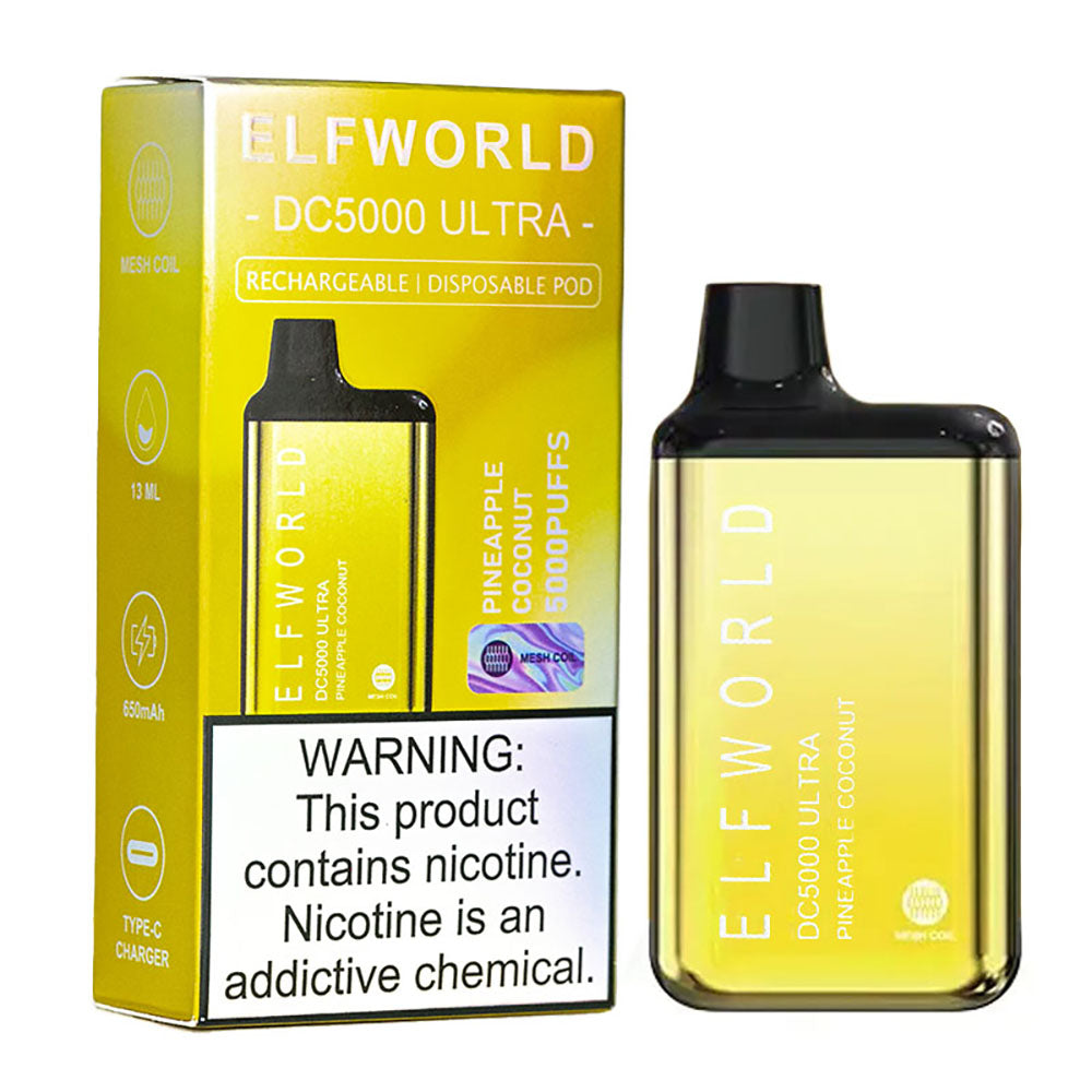 ELFWORLD DC 5000 ULTRA Disposable Vape