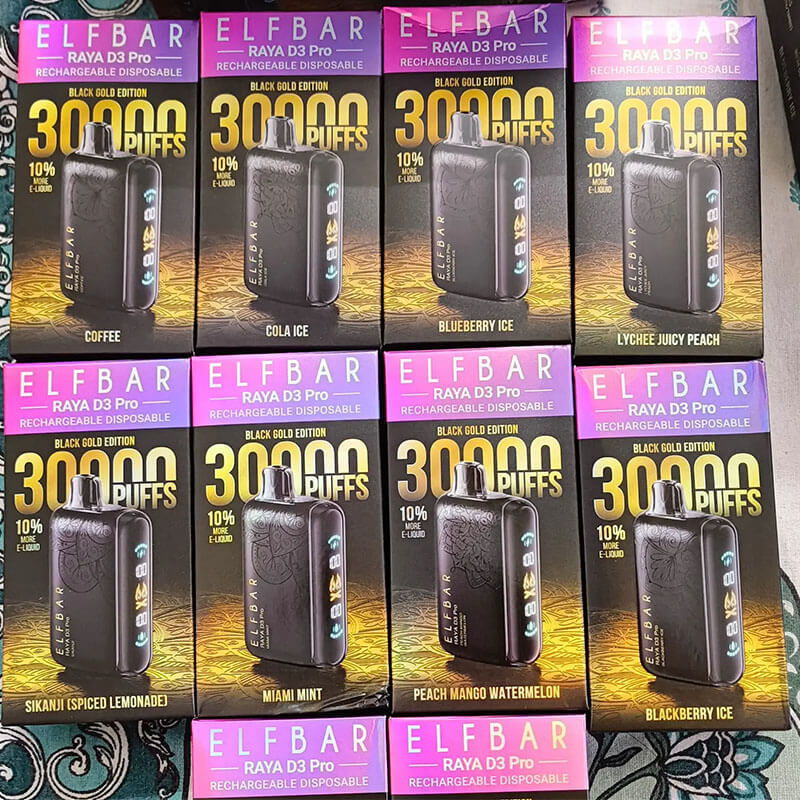 ELF BAR Raya D3 Pro 30000 Puffs Disposable Vape