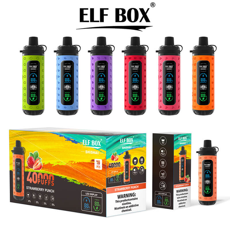 ELF BOX Shisha Max 40000 Puffs Disposable Vape