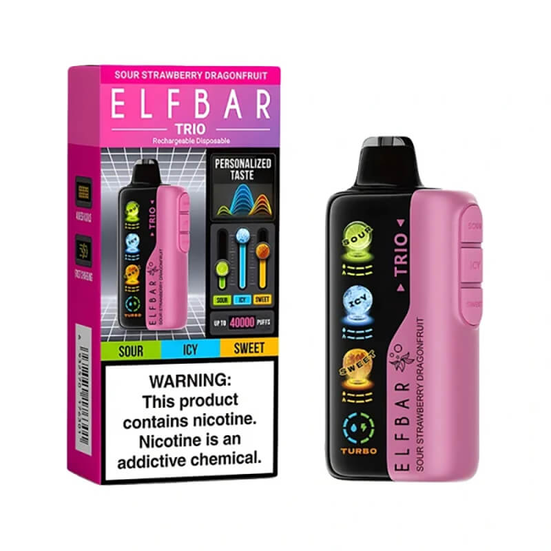 ELFBAR Trio 40000 Puffs Disposable Vape