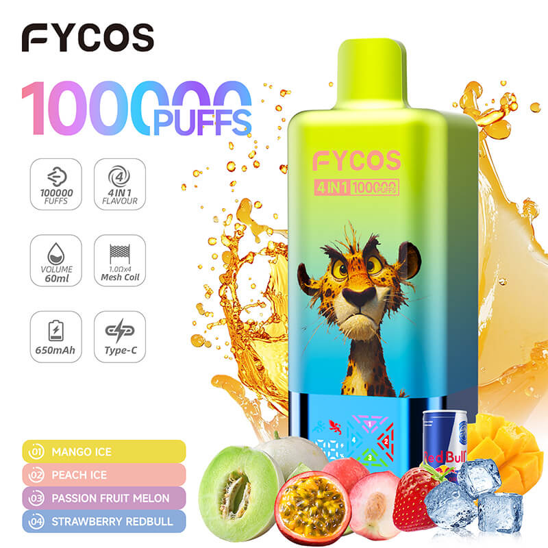 FYCOS 100000 Puffs 4in1 Disposable Vape