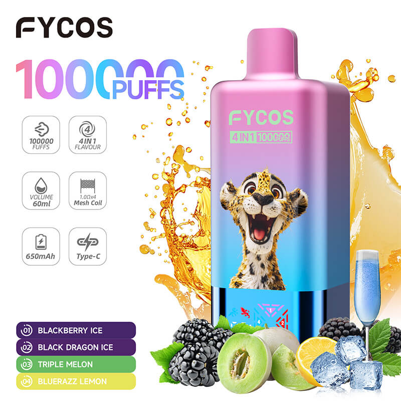 FYCOS 100000 Puffs 4in1 Disposable Vape