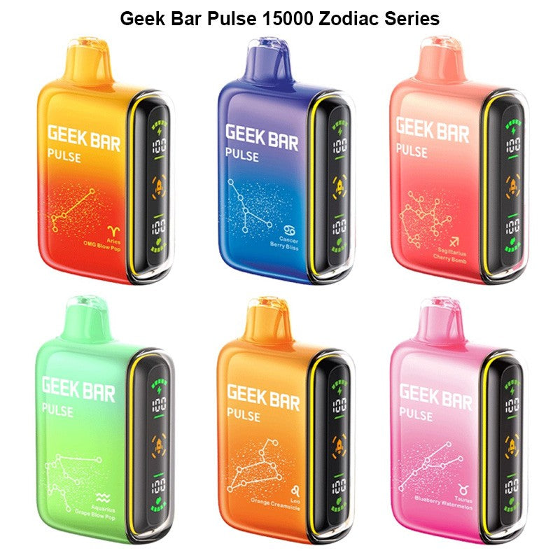 Geek Bar Pulse 15000 Zodiac Edition Disposable Vape