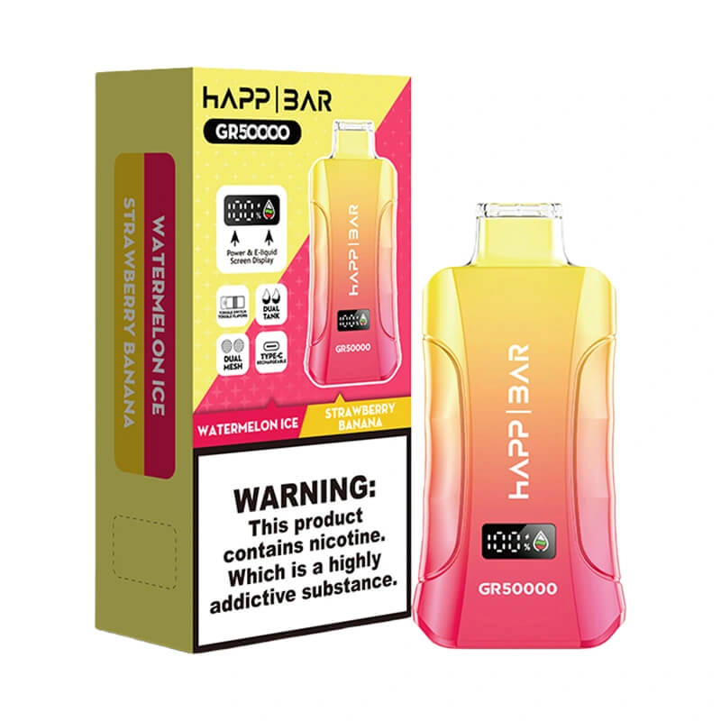 HAPP BAR GR 50000 Puffs Dual Flavor Disposable Vape