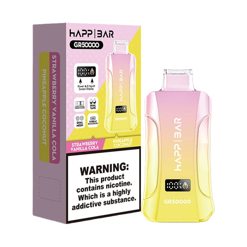 HAPP BAR GR 50000 Puffs Dual Flavor Disposable Vape