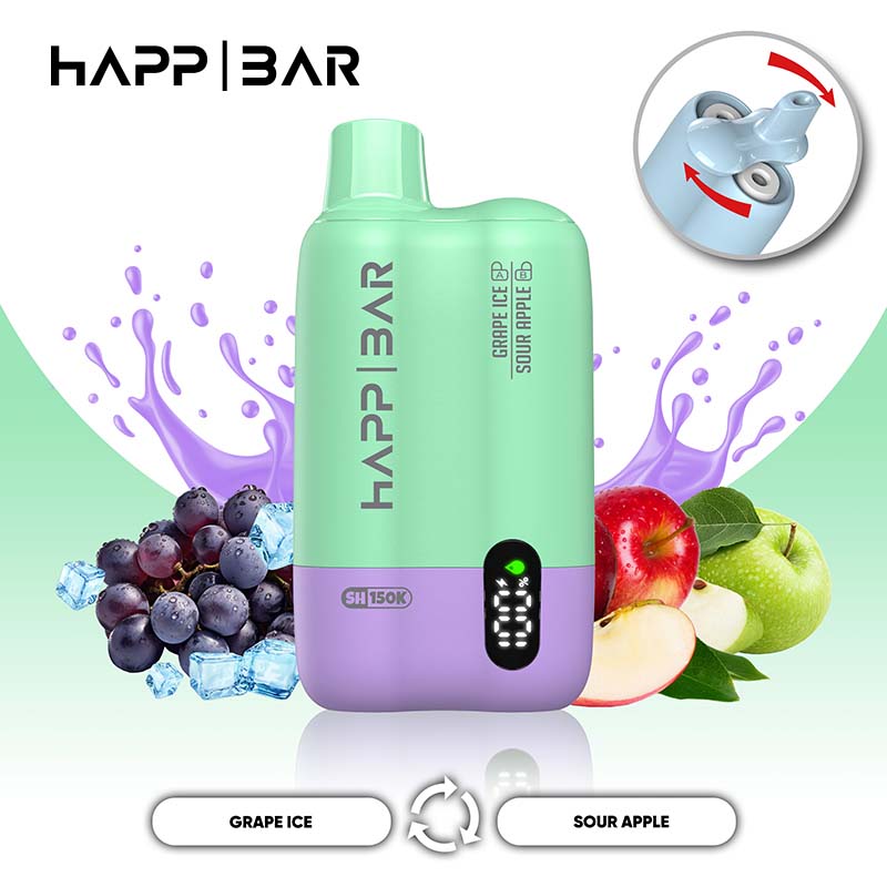 HAPP BAR SH150K 150000 Puffs 2in1 Disposable Vape