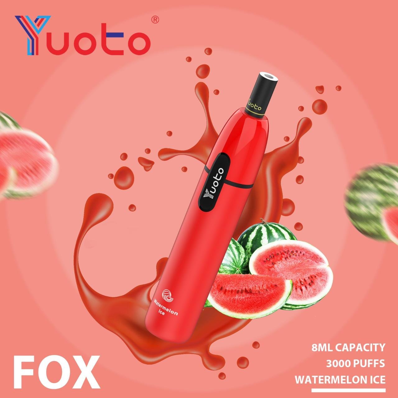 Yuoto Fox 3000 Puffs Disposable Vape