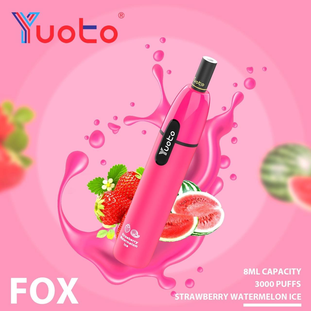 Yuoto Fox 3000 Puffs Disposable Vape