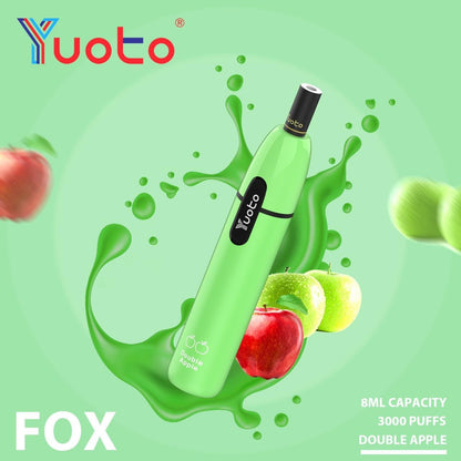 Yuoto Fox 3000 Puffs Disposable Vape