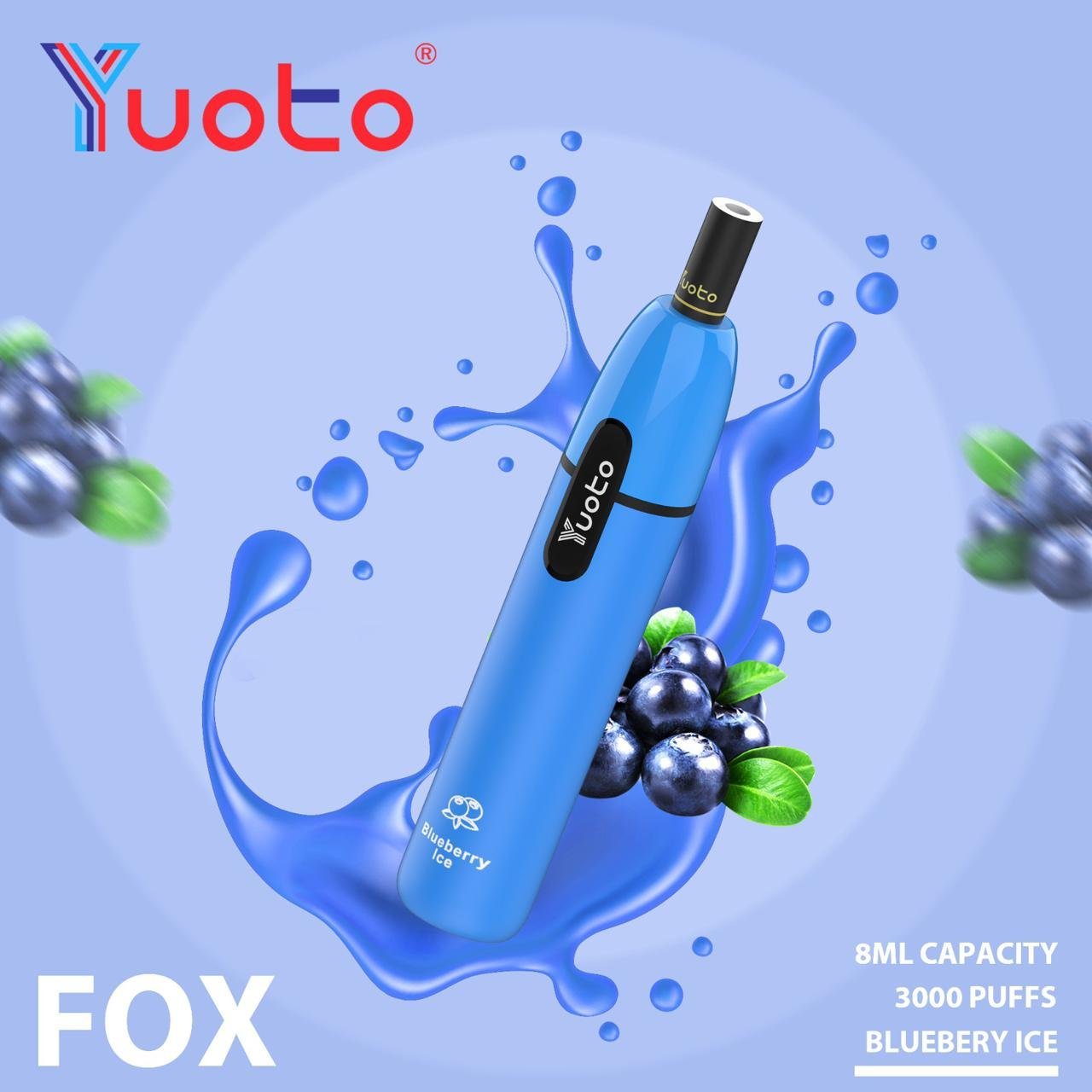 Yuoto Fox 3000 Puffs Disposable Vape