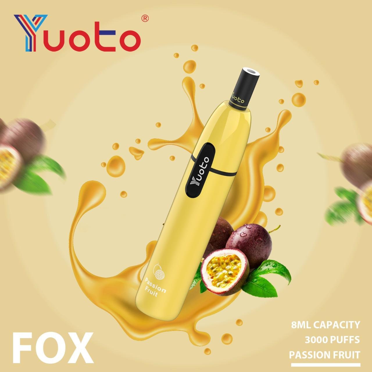 Yuoto Fox 3000 Puffs Disposable Vape