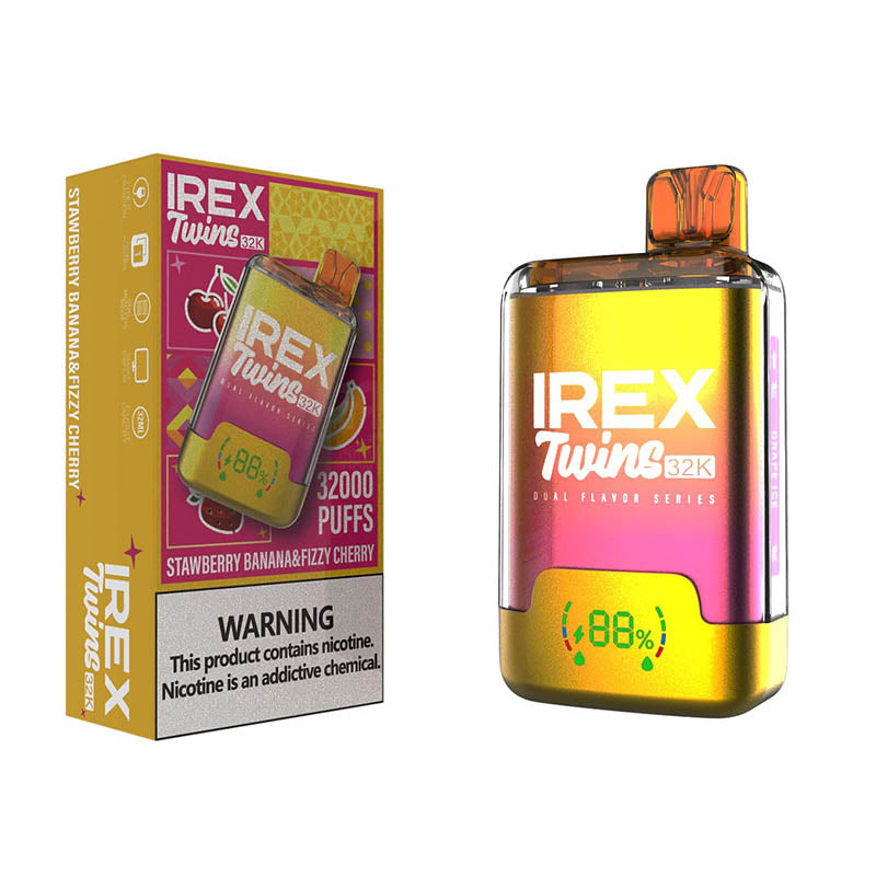 IREX TWINS 32000 Puffs Dual Flavors Disposable Vape