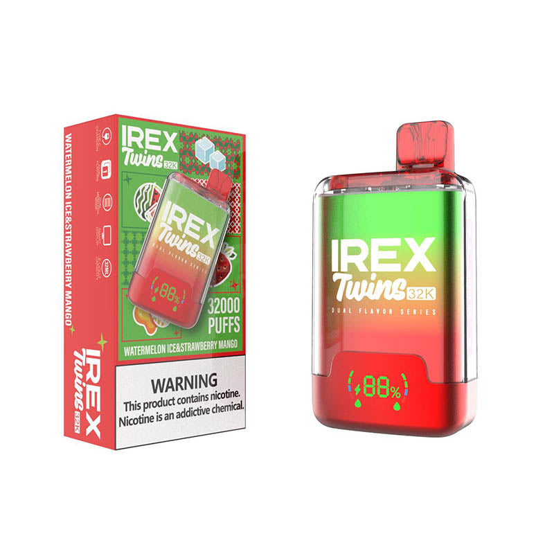 IREX TWINS 32000 Puffs Dual Flavors Disposable Vape