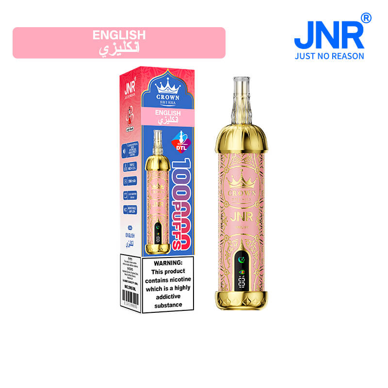 JNR Crown Shisha 100000 Puffs Disposable Vape