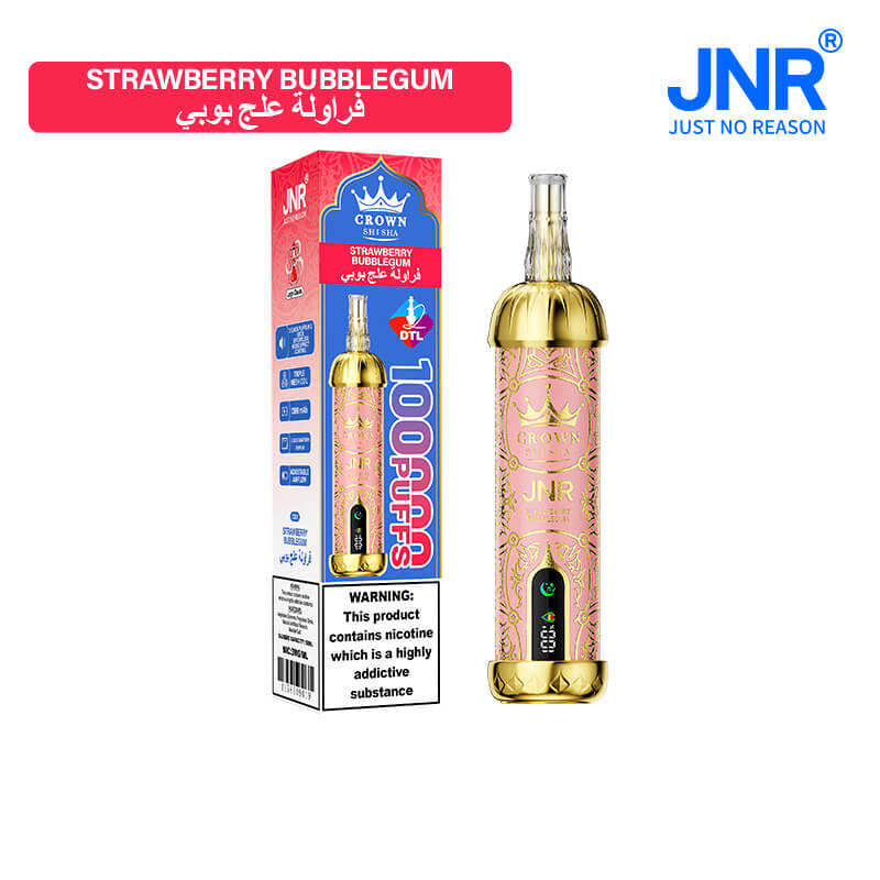 JNR Crown Shisha 100000 Puffs DTL Hookah Disposable Vape