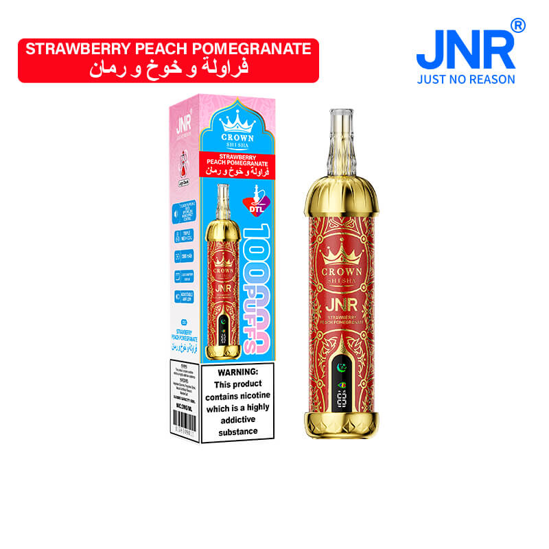 JNR Crown Shisha 100000 Puffs DTL Hookah Disposable Vape