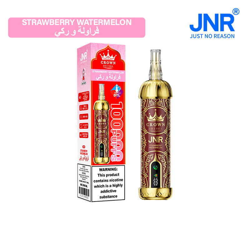 JNR Crown Shisha 100000 Puffs DTL Hookah Disposable Vape